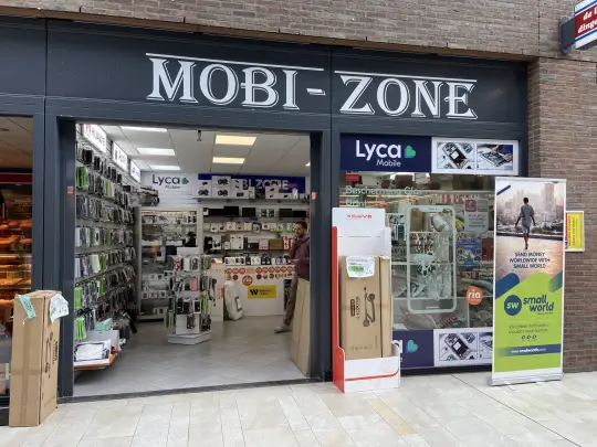 Mobi-Zone in Winkelcentrum Banne Centrum